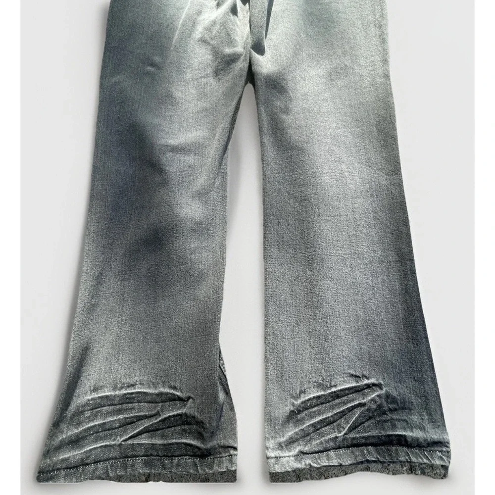 Tony Hawk Gray Distressed Faded Jeans Men's‎ 34X32 Vintage Y2K Skater Grunge